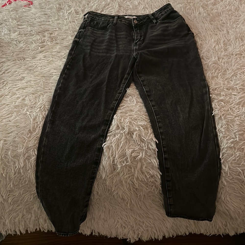 Black Mom Jeans
